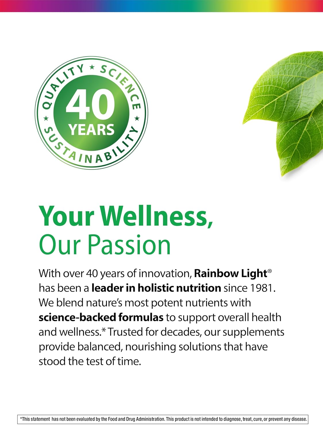 Rainbow Light Probiotic Gummies | 50 Count | Advanced Synbiotic with Prebiotic | for Men, Women & Children | Supports Digestive & Immune Health | Advanced Synbiotic with Prebiotic | for Men, Women & Children | Supports Digestive & Immune Health