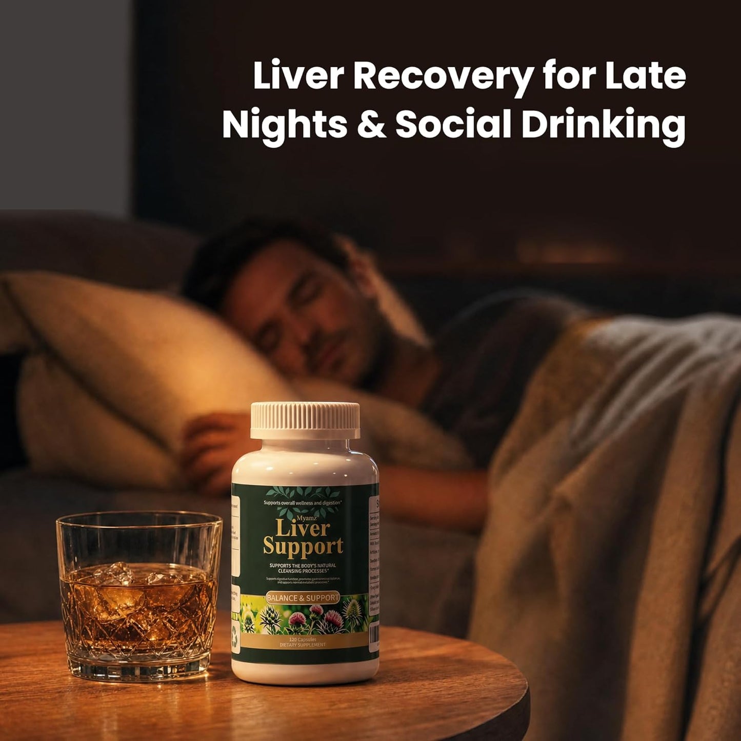 120 Capsules Milk Thistle Liver Cleanse Detox & Repair Supplement -Formulated Happy Liver Support - Liquid Herbal Supplements for Liver Health-Made in USA - PrimeBioHealth - canada supplements