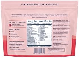 NativePath Hydrate Stick Pack Peach Mango & Mixed Berry Bundle – Zero Sugar Electrolytes with BCAAs