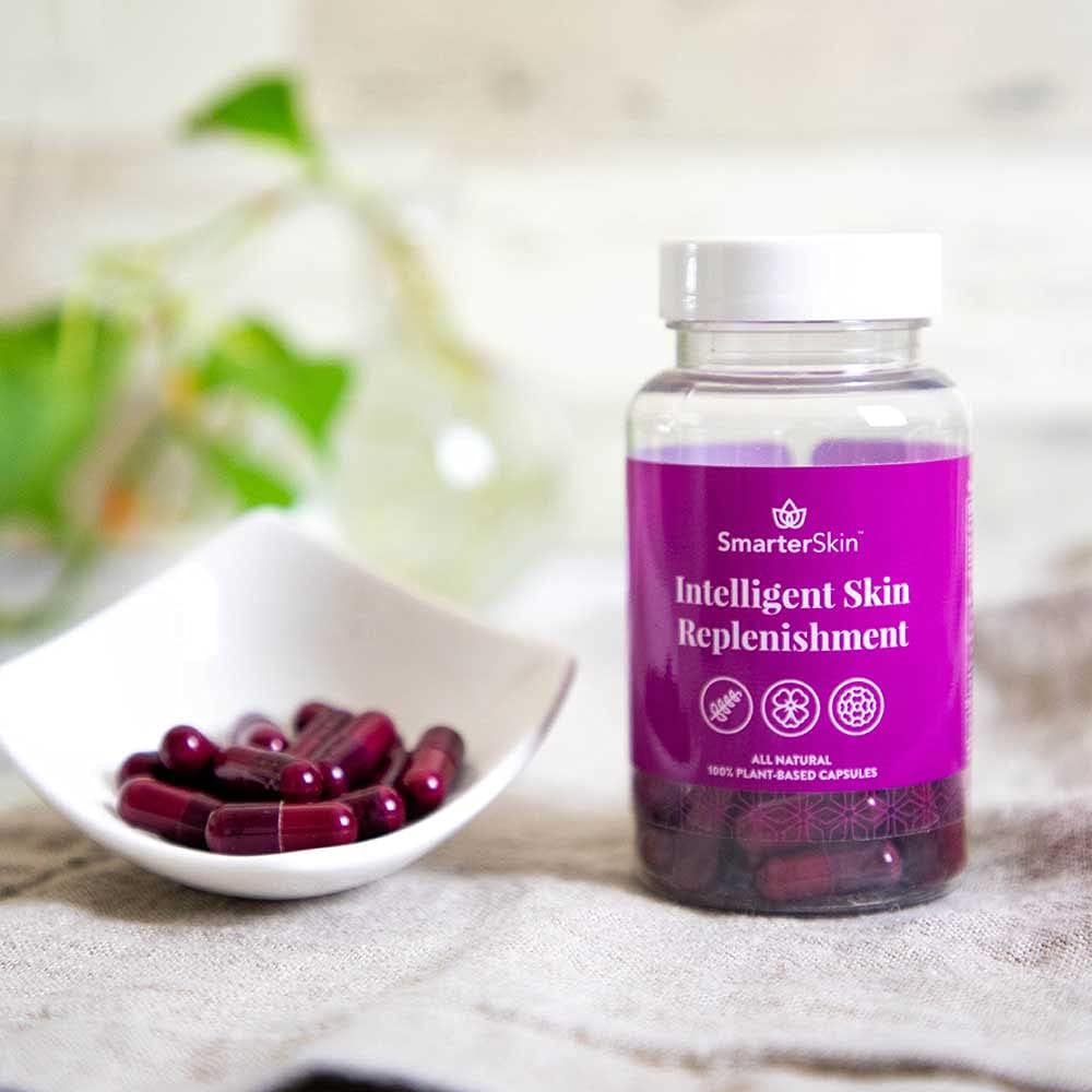 SmarterSkin. Polypodium Leucotomos & Verbascoside Skin Defense Supplement. Advanced Internal Cellular Antioxidant for Sun-Exposed Skin. Anti-Photoaging & Collagen Support, Vegan Capsules
