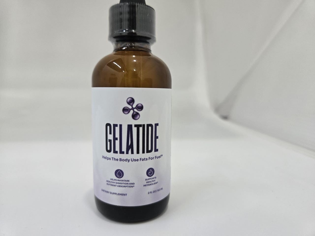 Gelatide Drops – Maca, Grape Seed & Chromium – 2 fl oz, 1 Month Supply | Also includes herbal blend with Maca, Grape Seed Extract & Chromium | Non-GMO, Stimulant-Free, Made in USA