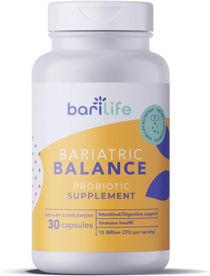 Bari Life Complete Bariatric Vitamin Formula Tablets and Bariatric Balance – Probiotic Supplement and Vitamin B1