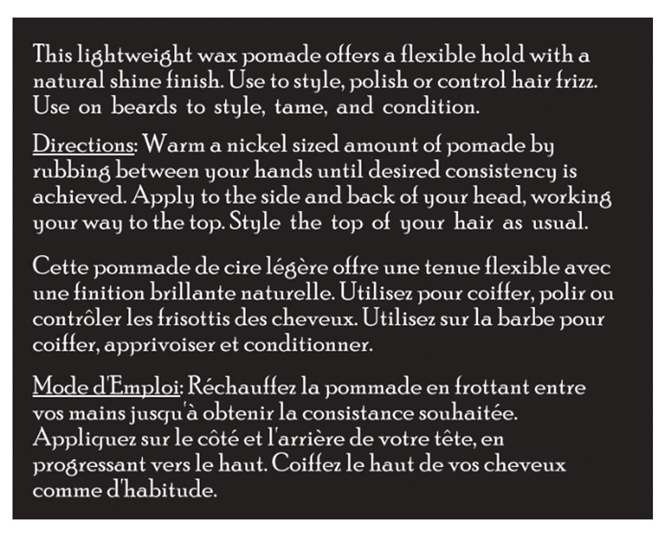 Brickell Men's Products Flexible Hold Wax Pomade for Men, Irritation Free, Natural Shine Hair Styling Product, With Shea Butter, Vitamin E, and Rosemary, 2 Ounce, Scented