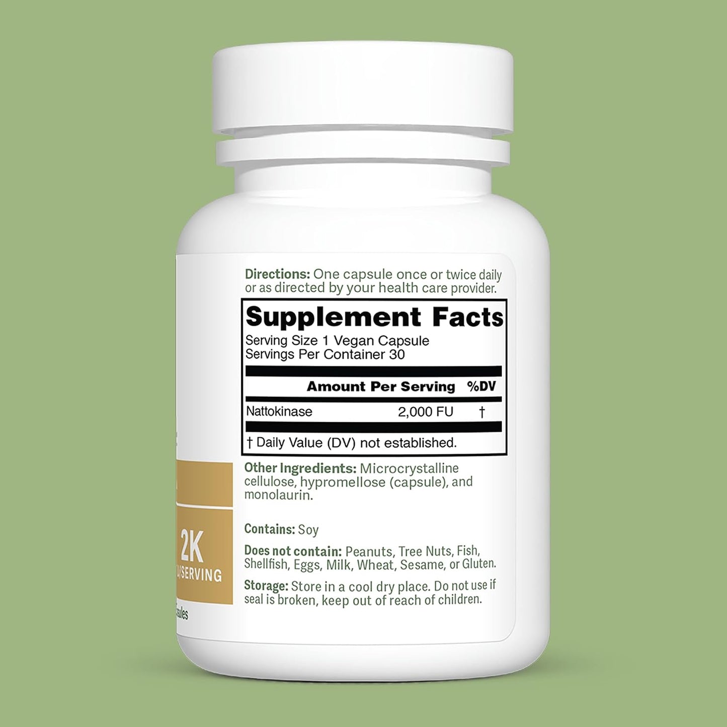Dr. Murray's Ultra Clean Nattokinase - Supports Healthy Blood Circulation & Fibrinolytic Activity | Vegan Delayed Release Capsules | Non-GMO, Gluten Free | 30 Count