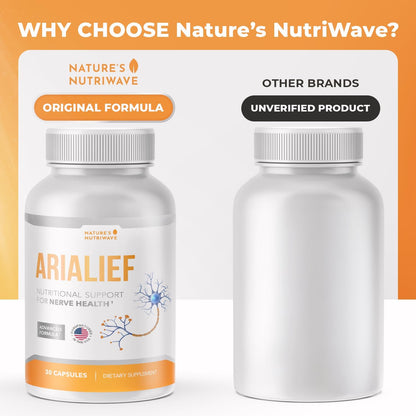 Arialief – Botanical Capsules, USA Made – 30 Ct, 1 Month Supply | Botanical capsule formula | Non-GMO, Made in USA | Easy-to-swallow daily capsule