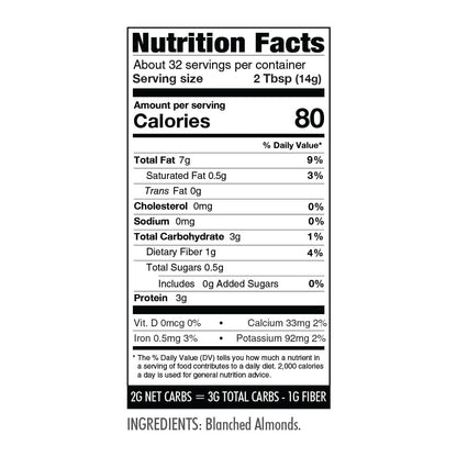 Wholesome Yum Premium Fine Blanched Almond Flour For Baking, Keto, Low Carb | Gluten Free, Keto Friendly All-Purpose Flour Substitute With Ground Almonds. Very Fine Grind, Made in USA (16oz / 1lb)