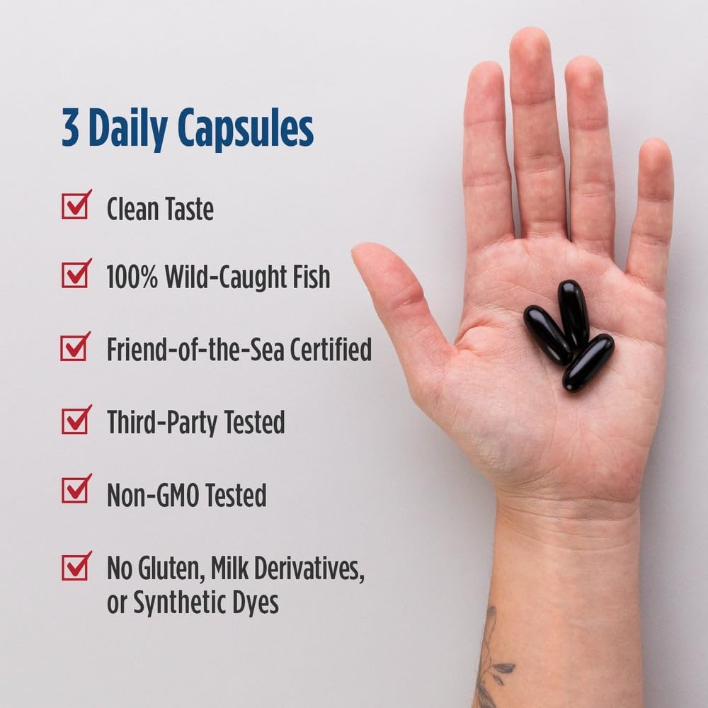 Nordic Naturals Cholesterol Support, 975mg Omega-3 + Red Yeast Rice + CoQ10 | Red Yeast Rice supports healthy LDL cholesterol naturally. EPA & DHA omega-3s for heart health. Lemon. Non-GMO. 20 servings.
