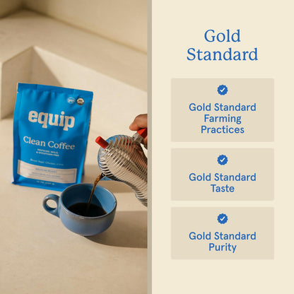 Equip Foods Clean Coffee & Grass Fed Collagen Powder Unflavored
