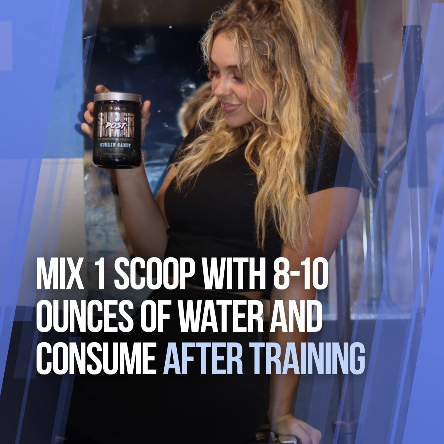 Alpha Lion Superhuman Post Workout Recovery, Muscle Builder Drink, Creatine Powder + More for Lean Muscle Growth, Strength & Volume, Supplement for Women & Men (25 Servings, Gainy Smith Apple)