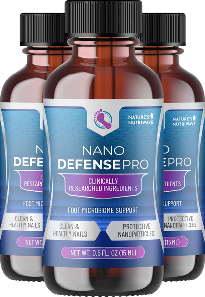 NanoDefense Pro Drops – Botanical Nail Formula – 15ml, 1 Month Supply | Original-formula topical nail drops, botanical blend | Non-GMO | Applies directly to nails, no rinse