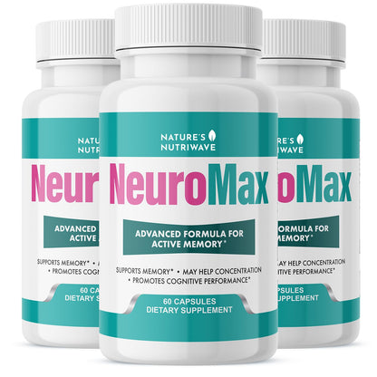NeuroMax – Passion Flower & Marshmallow Root – 60 Ct, 2 Month Supply | Passion Flower, Marshmallow Root & California Poppy | Non-GMO, GMP Certified, Made in USA | Easy-to-take capsule