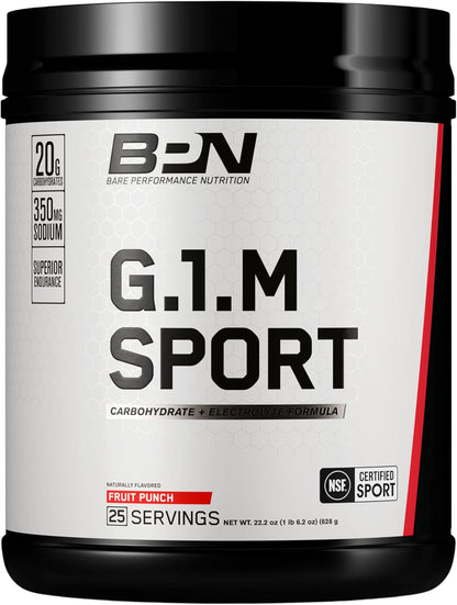 BPN G.1.M. Go One More Endurance Training Fuel & Electrolytes Powder Bundle