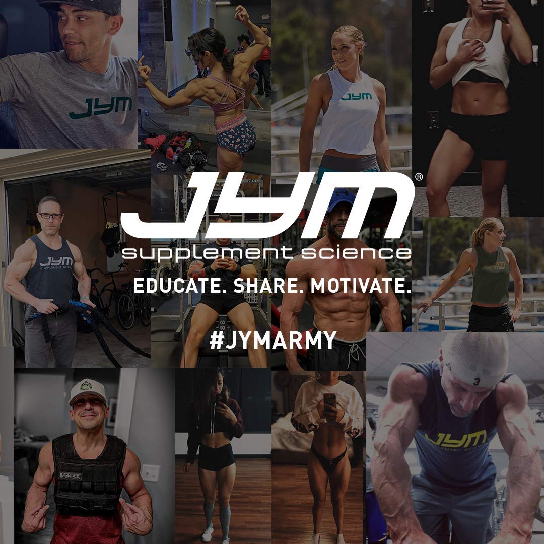 ZMA JYM, Zinc & Magnesium Supplement - Zinc, Magnesium and Vitamin B6, YM Supplement Science, 90 Vegetarian Capsules