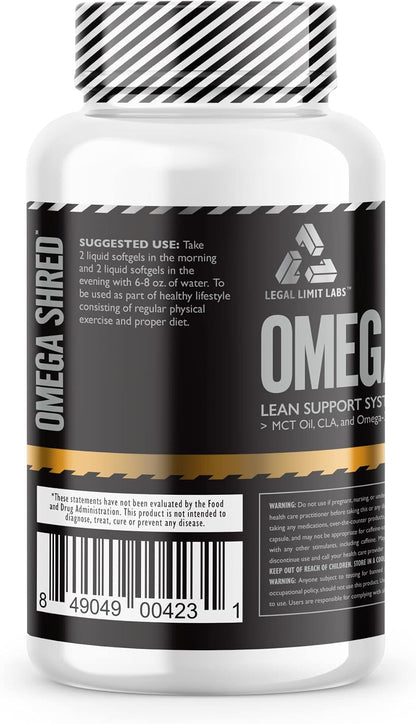 Legal Limit Labs Omega Shreds - MCT, CLA, DHA