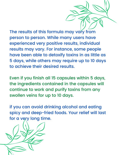 '-5-Day 15 Capsules, Fast & Long-Term Relief, Natual Herbs Formula Remedy, Address Root Causes of Hemorrhoids. 861 HERBSBuy Supplements Australia