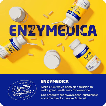 Enzymedica Acid Soothe Supplement for Women & Men - 90 Capsules