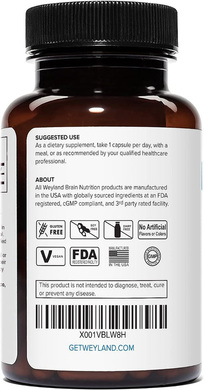 Lithium Orotate - 20mg of Elemental Lithium, 60 Vegetarian Capsules (120 Count (Pack of 2))