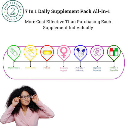 Women's Daily 7 Essentials, Adaptogen Complex & Sleep Well Bundle
