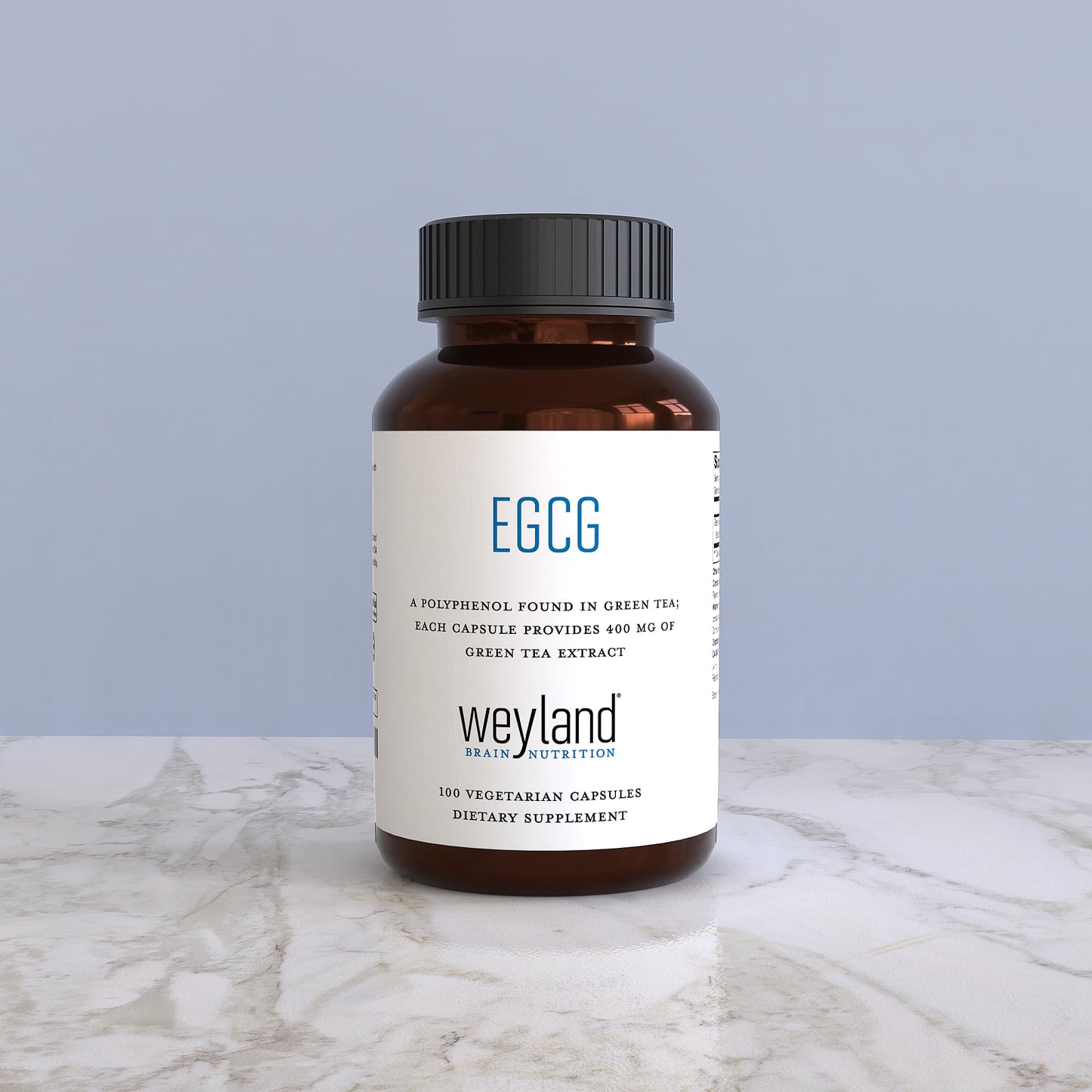 EGCG Green Tea Extract, High Antioxidant, Heart Support & Brain Health, Green Tea Pills, 100 Vegetarian Capsules