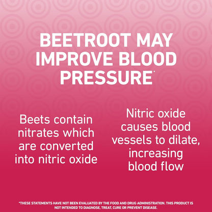 Harvest of Nature Beet Root Supplement 1300mg, 60 Capsules | Beet Root Powder, Energy & Endurance, Cardiovascular Health & Recovery, Vegan, Non-GMO