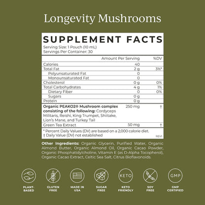 CYMBIOTIKA Liquid Mushroom Supplement & Golden Mind Nootropic Brain Booster Liquid Supplement Bundle, Brain Nootropic & Immune System Booster, Supports Energy & Focus, Reduces Brain Fog, Easy to Use