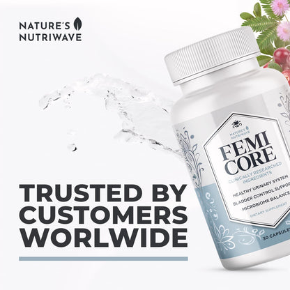 FemiCore – Botanical & Probiotic Capsules – 30 Ct, 1 Month Supply | Botanical & probiotic capsules, clean formula | Non-GMO, Stimulant-Free, GMP-Certified, Made in USA | Daily capsule