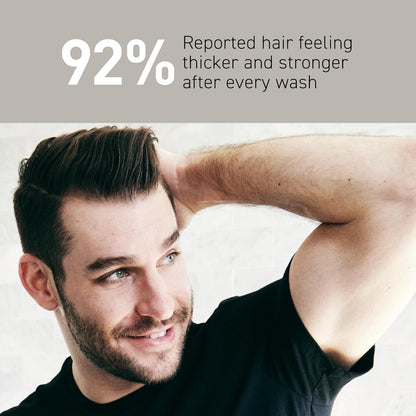 Brickell Men's Daily Revitalizing Hair Care Routine, Shampoo and Conditioner Set For Men, With Pro-Vitamin B5, Aloe, and Tea Tree Oil, Strength and Volume Enhancing Conditioner, Gift Set