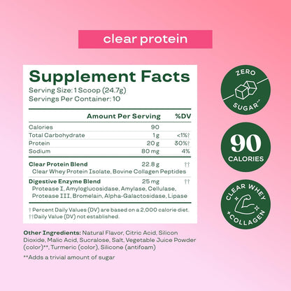 Bloom Strawberry Watermelon Clear Protein and Shirley Temple Energy Packets Bundle