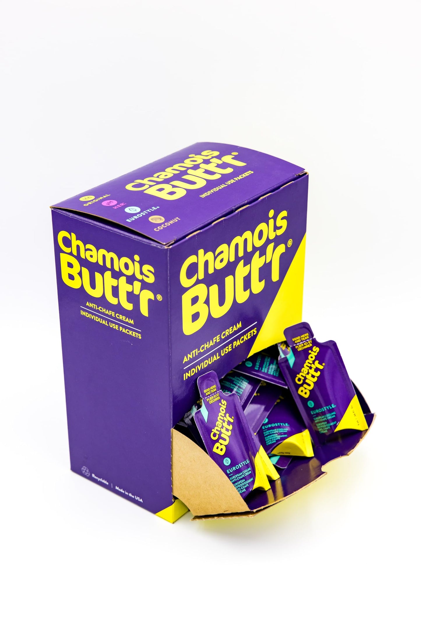 Chamois Butt'r Eurostyle Anti-Chafe Cream for Road, Gravel, Mountain Bike, 8 ounce jar, Cycling Plastic | cycling-equipment
