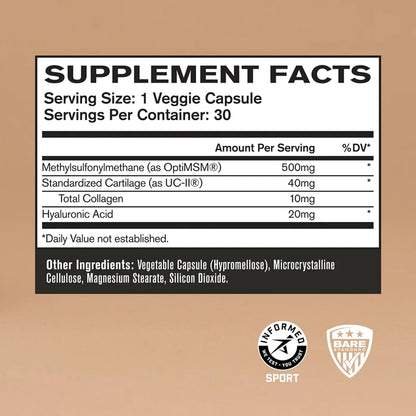 BARE PERFORMANCE NUTRITION BPN Strong Multi-Vitamin & Strong Joints Bundle
