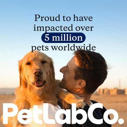 PetLab Co. Allergy & Immune Probiotic Chews, 30 Soft Chews, Pork | Omega-3s, colostrum and prebiotics to support yeast balance, skin health and immune function