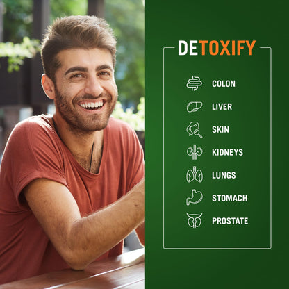 Century Systems The Cleaner Detox, Powerful 7-Day Complete Internal Cleansing Formula for Men, Support Digestive Health, 52 Vegetarian Capsules