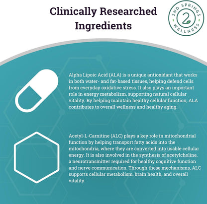 ALA & ALC Complex + Men’s Daily 7 Essentials Bundle | Energy, Metabolism, Cognitive Support, Vitality, Immunity & Daily Wellness