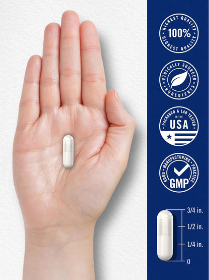 Carlyle L Methylfolate 7.5 mg | 60 Capsules | Optimized and Activated | Non-GMO, Gluten Free | Methyl Folate, 5-MTHF | by Opti-Folate