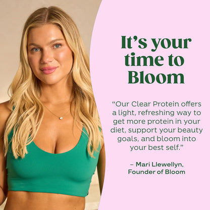 Bloom Clear Protein and Unflavored Creatine Bundle