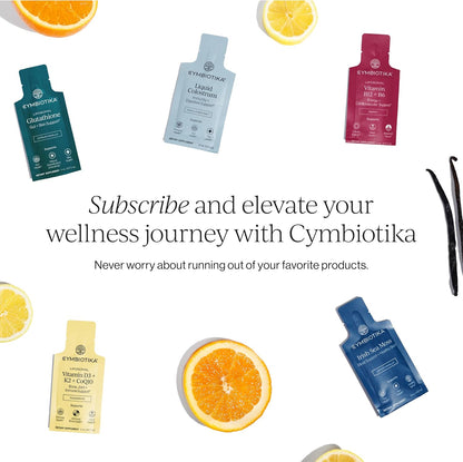 CYMBIOTIKA Liposomal Vitamin D3 K2 + CoQ10 for Bone & Heart