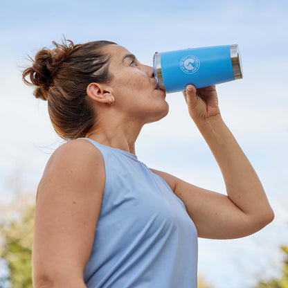 NativePath Light Blue Stainless Steel Tumbler - 20 oz