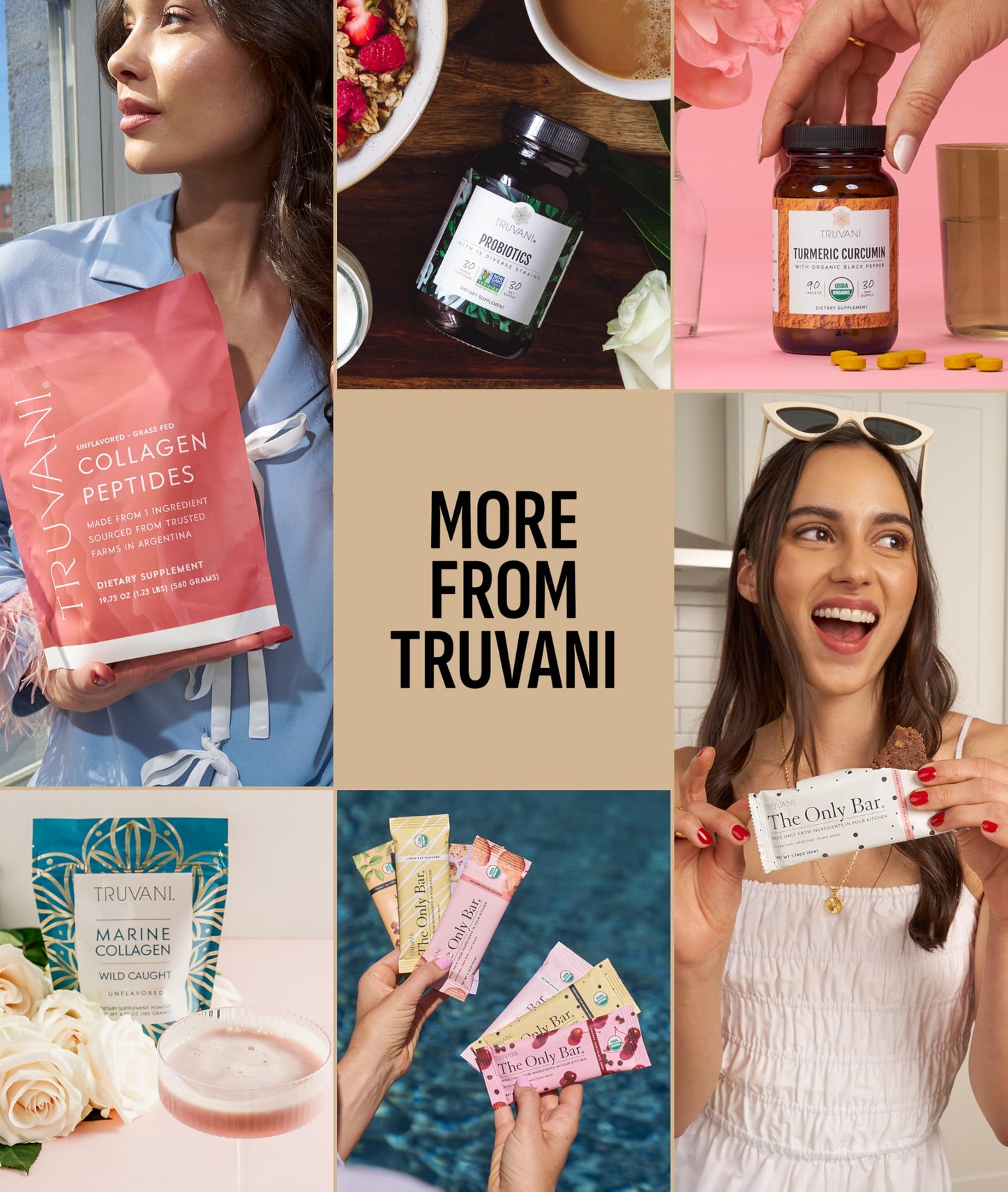 Truvani Organic Plant Based Protein Powder | Vanilla Chai | 10 Servings | Vegan | 20g Pea Protein | Keto | Gluten & Dairy Free | Low Carb | No Added Sugar