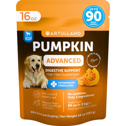 No Poo Chews for Dogs - Coprophagia Stool Eating Deterrent - Stop Eating Poop Treats with Probiotics, Digestive Enzymes, Pumpkin - Prevent Dog, Puppy from Eating Poop - Gut Health Support Supplement