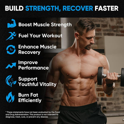 Venture Pal 100% Pure Micronized Creatine Monohydrate Powder 5g Per Serving | Vegan, Keto, GMO-Free & Gluten Free, Creatina Monohidratada en Polvo for Women & Men, Unflavored
