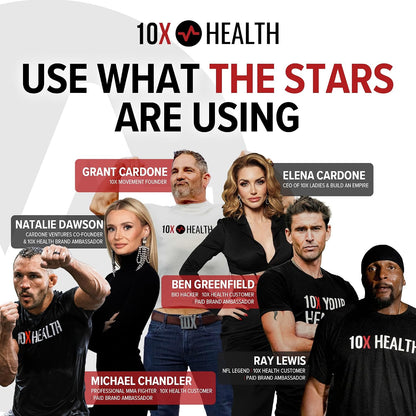 10X Health 5 Mthf - 60 Capsules | L Methylfolate: Methylated Folate & Magnesium, Brain & DNA Support, Bioavailable