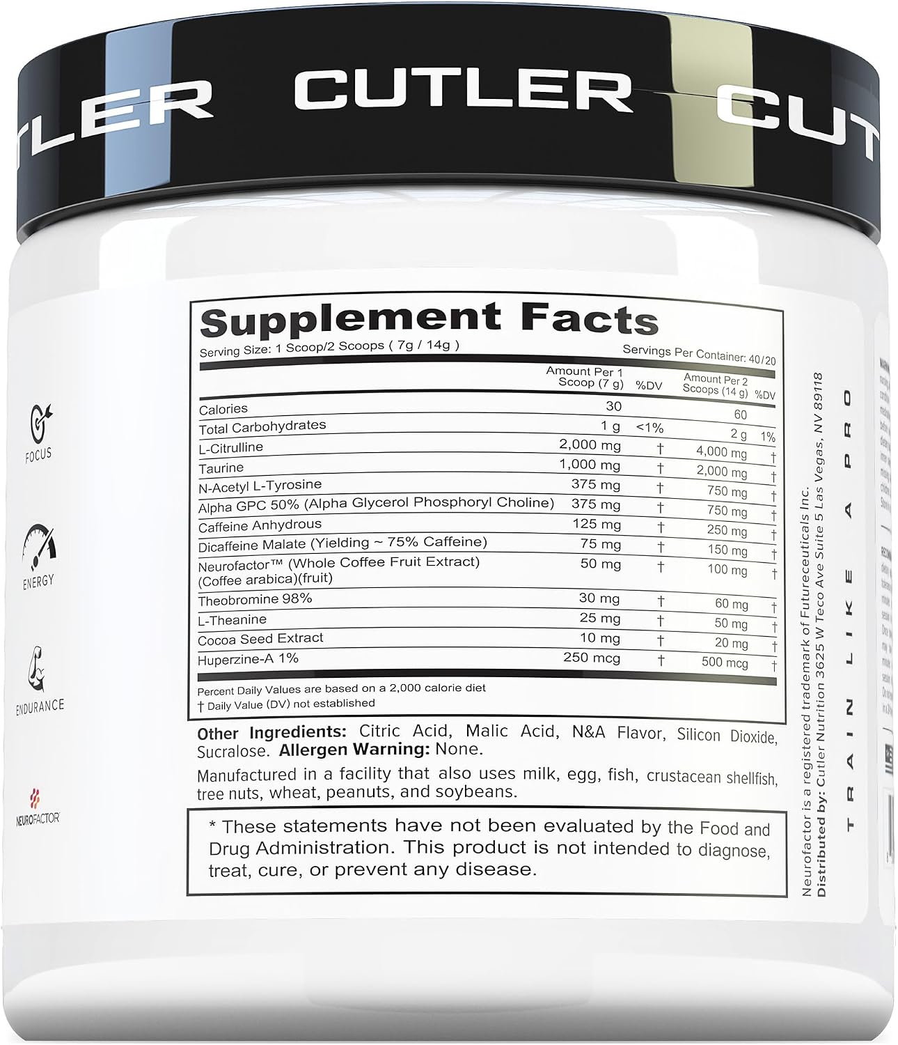 Prevail Pre Workout Powder with Nootropics: Pre-Workout Drink for Men and Women, Cutting Edge Energy and Focus Supplement with L Citrulline, Alpha GPC, L Tyrosine | Sour Rainbow Candy, 40 Scoops | Sour Rainbow Candy, 40 Scoops | With L-Citrulline, Alpha G