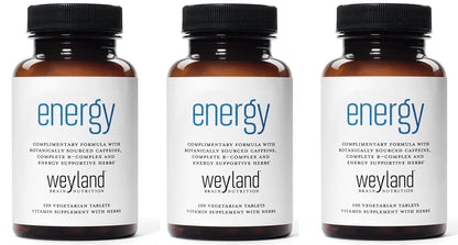 Energy | Complimentary Formula w/Botanically Sourced Caffeine | Complete B-Complex & Energy Supportive Herbs