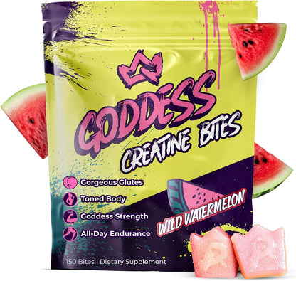 Primal Queen Creatine Gummies, Muscle & Brain, 5g, 150 Gummies | Goddess Line: Low-Sugar, High-Potency Creatine chewables in Wild Watermelon; Faster Recovery, Lean Tone and Everyday Power