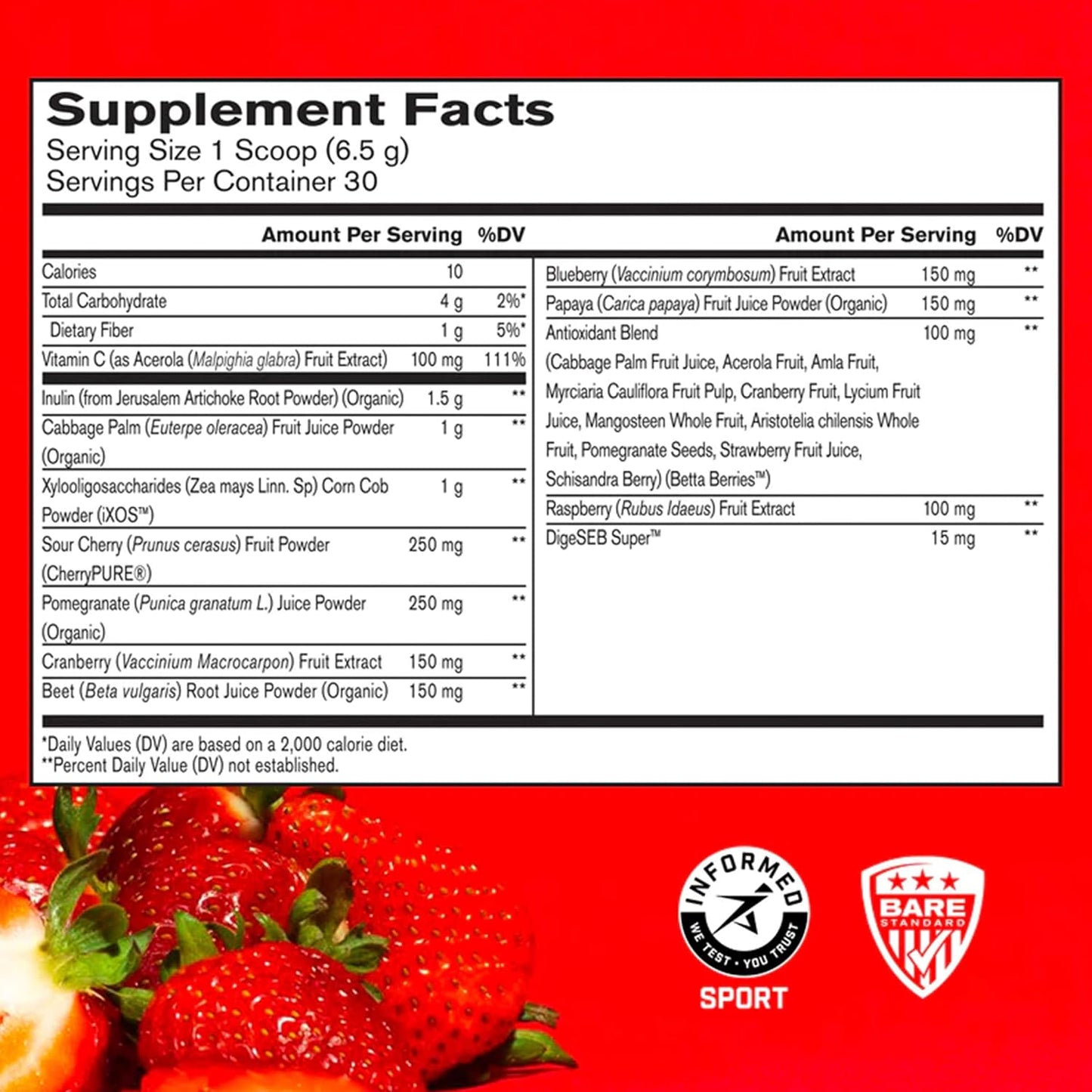 BARE PERFORMANCE NUTRITION BPN Strawberry Lover's Bundle
