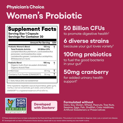 His & Hers Probiotic Bundle - Mens Probiotic(30ct) + Womens Probiotic(30ct)