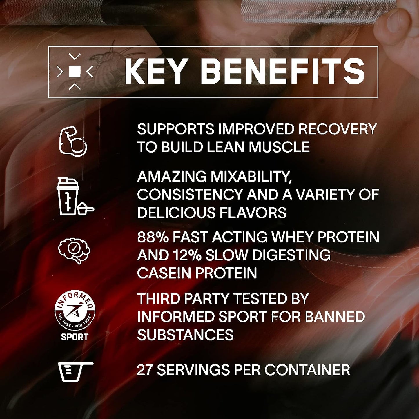BARE PERFORMANCE NUTRITION BPN Whey Strawberry Protein & Creatine 30 Servings Bundle