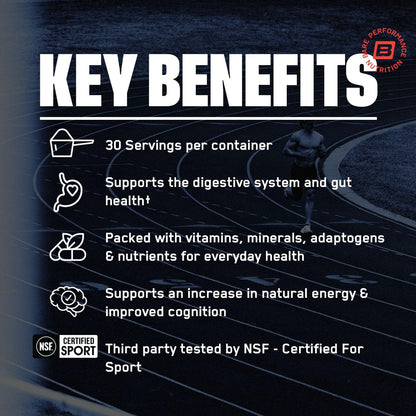 BARE PERFORMANCE NUTRITION BPN Strong Greens (Pineapple Coconut) & Reds (Strawberry) Superfood Bundle