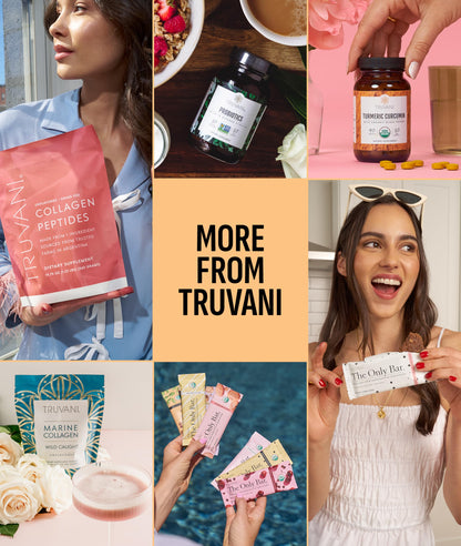 Truvani Organic Plant Based Protein Powder | Vanilla | 1 Serving | Vegan | 20g Pea Protein | Keto | Gluten & Dairy Free | Low Carb | No Added Sugar