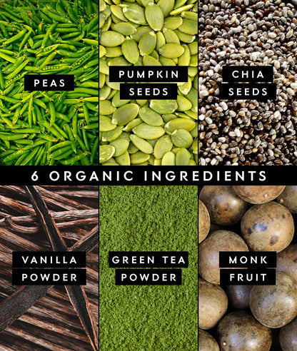 Truvani Organic Plant Based Protein Powder | Vanilla | 18 Servings | Vegan | 20g Pea Protein | Keto | Gluten & Dairy Free | Low Carb | No Added Sugar
